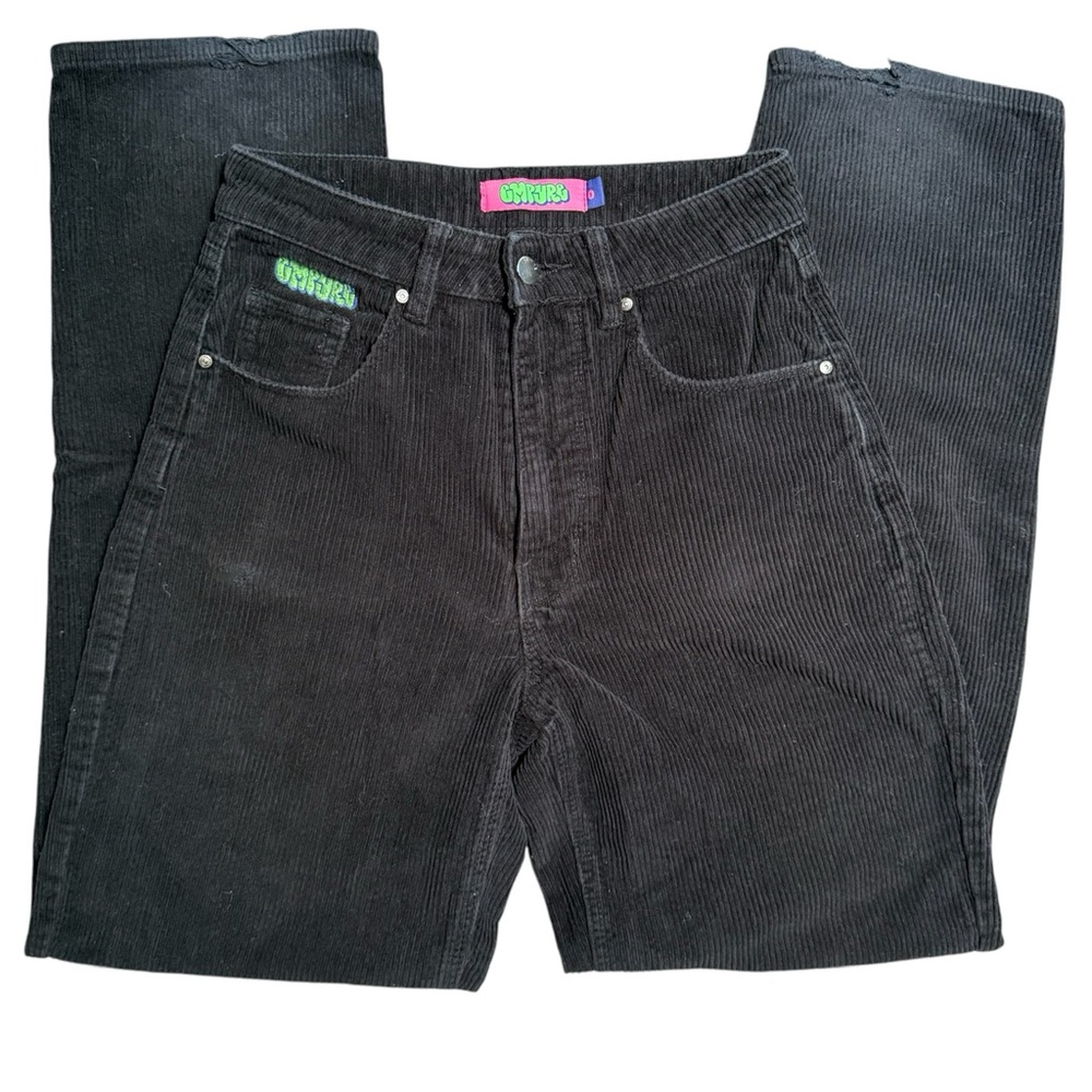 Empyre Tori 90s Black Corduroy Skate Pants Sz 0